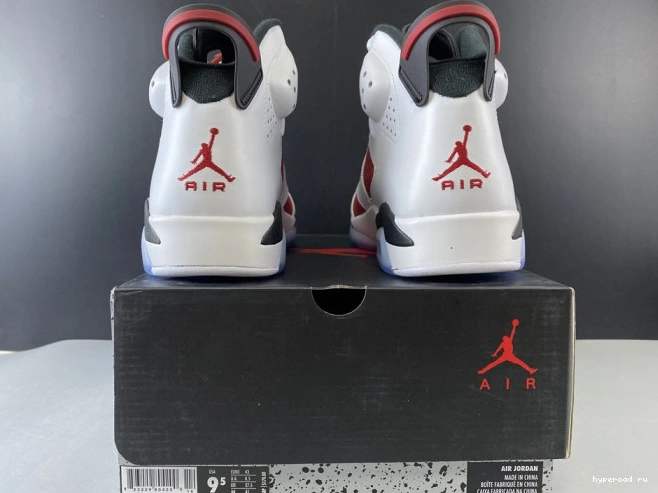 'CARMINE' RETRO 6 AIR JORDAN 2014 384664-160 1102